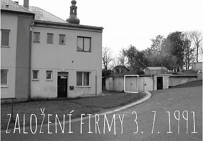 Gründung der Firma am 3. 7. 1991